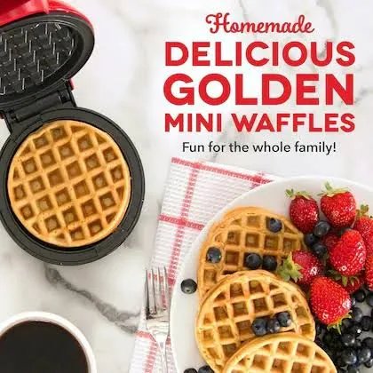 Waffle Electric Tool – Non-Stick Waffle Maker, Quick and Easy Breakfast, Adjustable Temperature Control, Compact and Portable, Perfect for Home and Kitchen Use