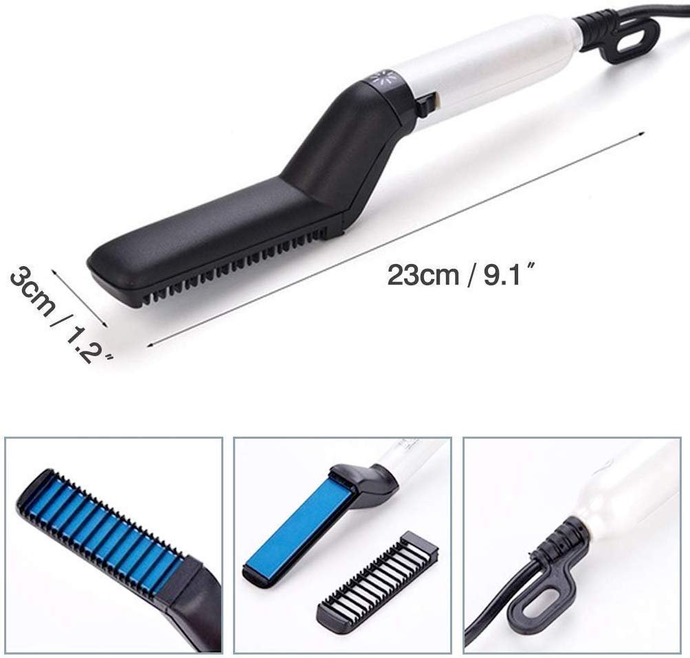 Men's Modeling Comb - Professional Styling Comb for Precise Hair Shaping & Styling | Durable, Anti-Static Hair Comb for All Hair Types