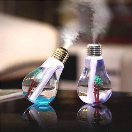 Bulb Air Humidifier | Compact and Stylish Aroma Diffuser for Fresh and Moisturized Air