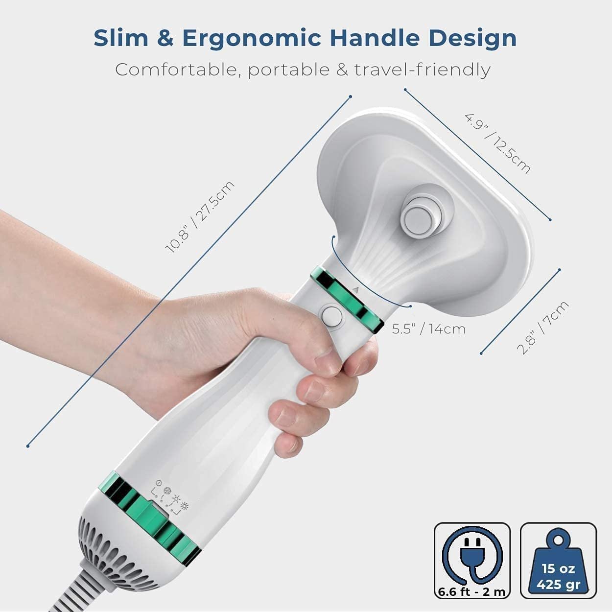 Pet Grooming Dryer – High-Speed, Quiet Blow Dryer for Dogs & Cats, Fast Drying, Adjustable Heat & Speed, Safe for All Fur Types