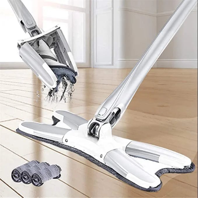 X Twist Mop – High-Efficiency Floor Mop with Twist Technology, Adjustable Handle, Microfiber Pads for Easy Cleaning