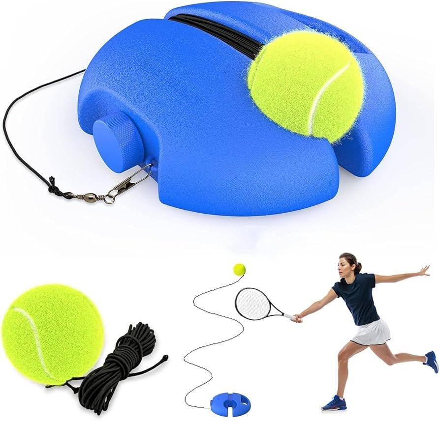 Tennis Rebound Ball – Practice & Improve Your Tennis Skills, Solo Training Aid for Speed, Accuracy, and Reflexes – Durable, High-Quality Design