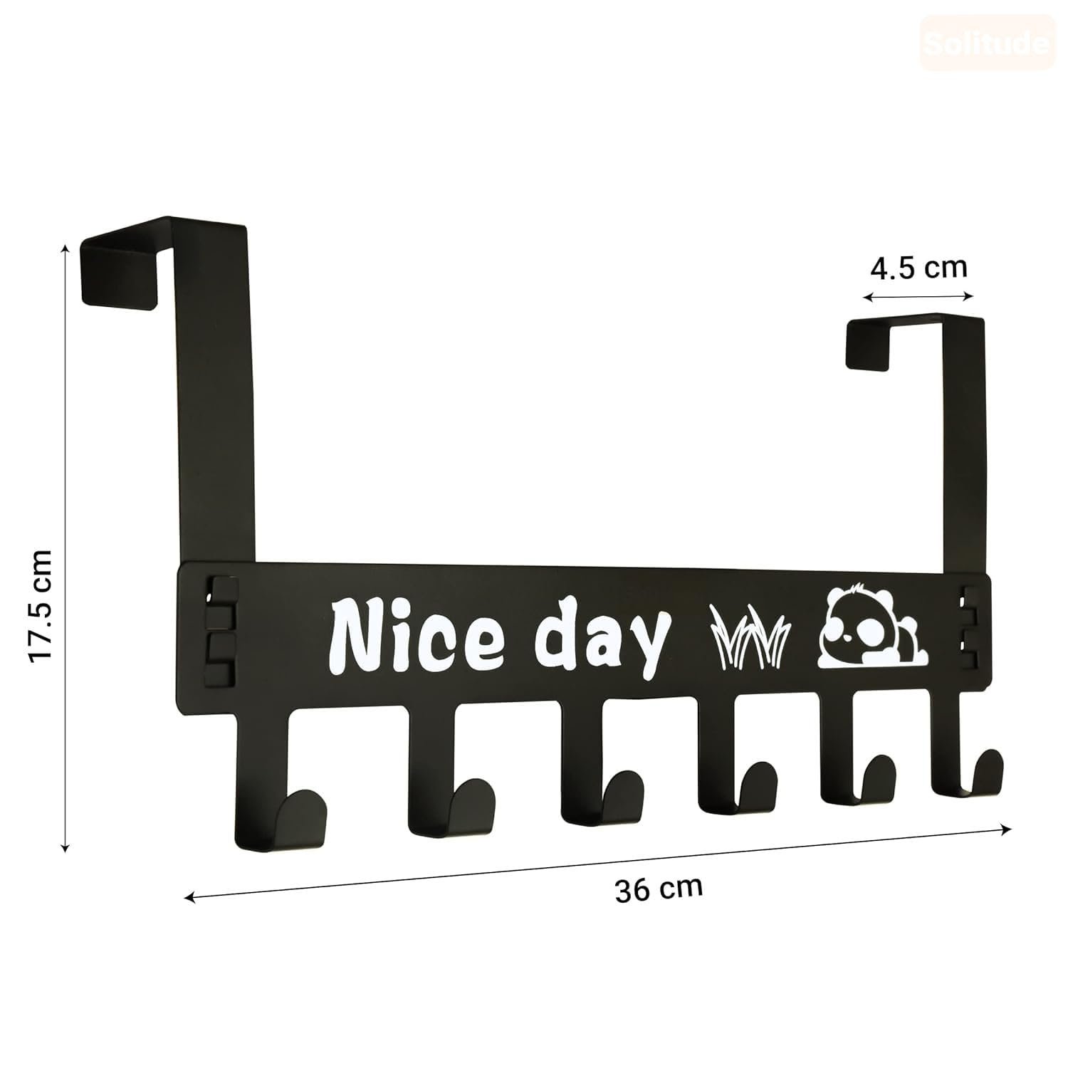 Nice Day Hanger | Stylish and Functional Wall Hook for Home & Office Organization