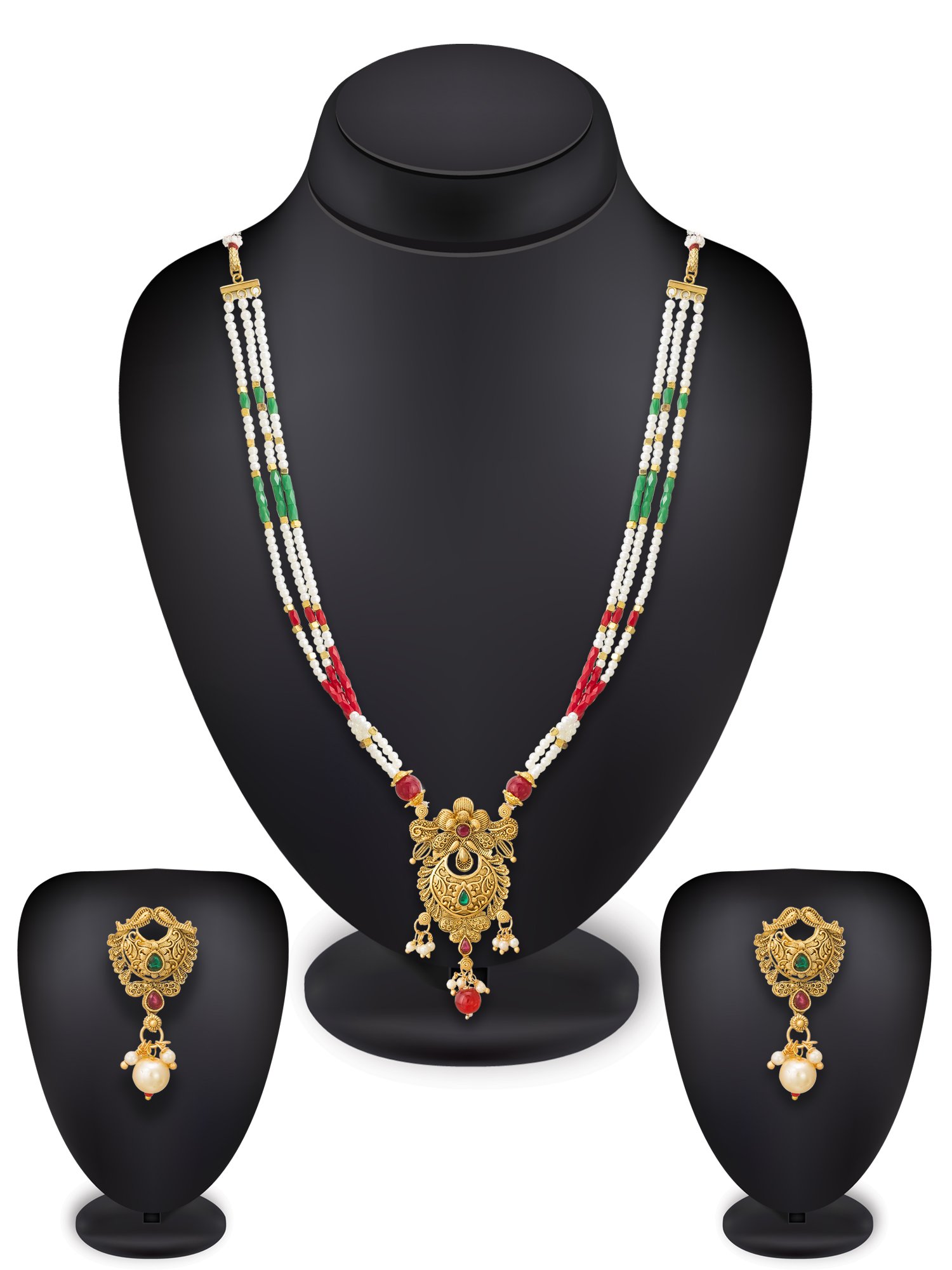 Elegant Gold Necklace Set – Crafted to Perfection