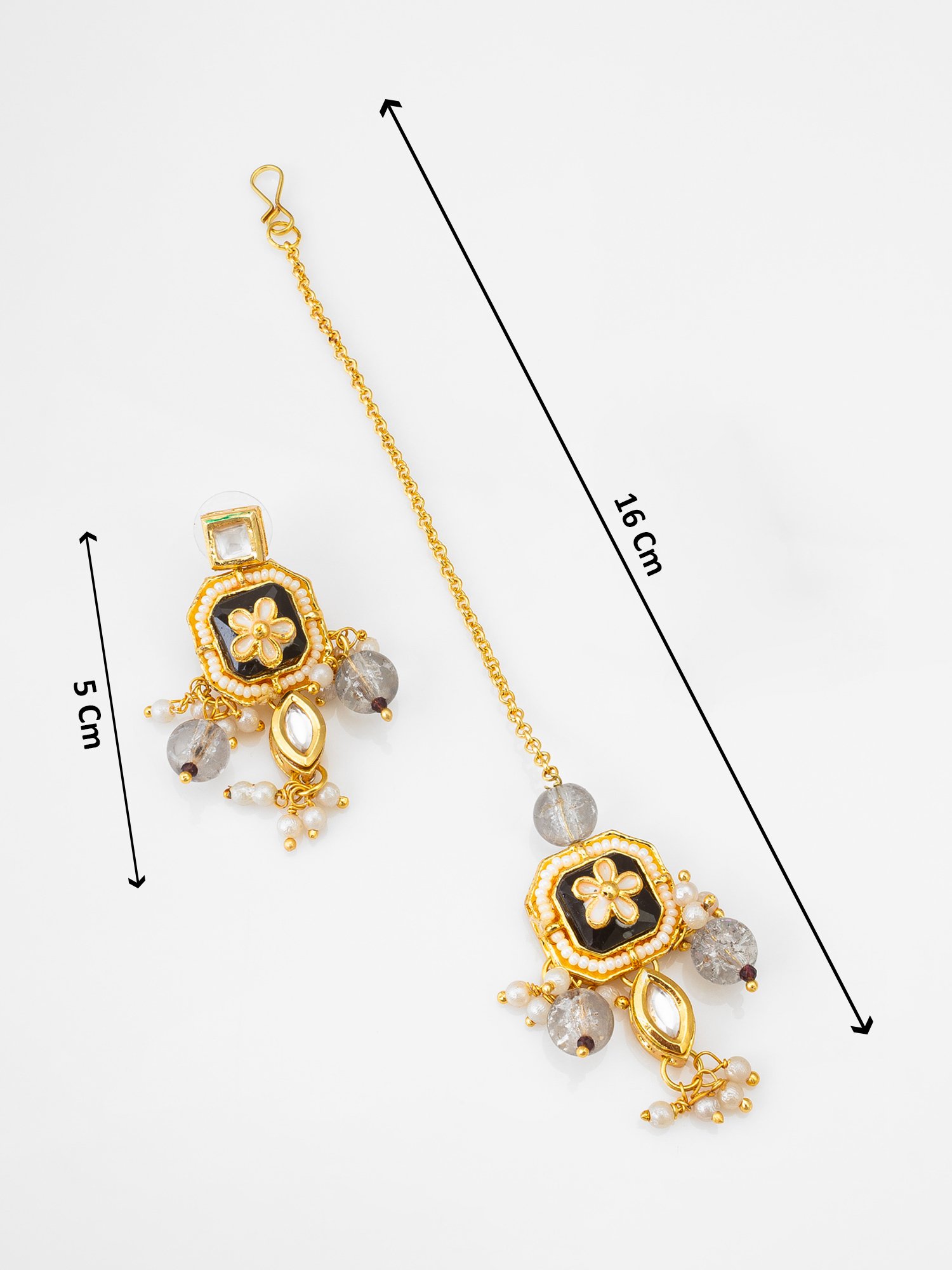 Golden Blossom Necklace Set – The Perfect Blend of Nature and Elegance