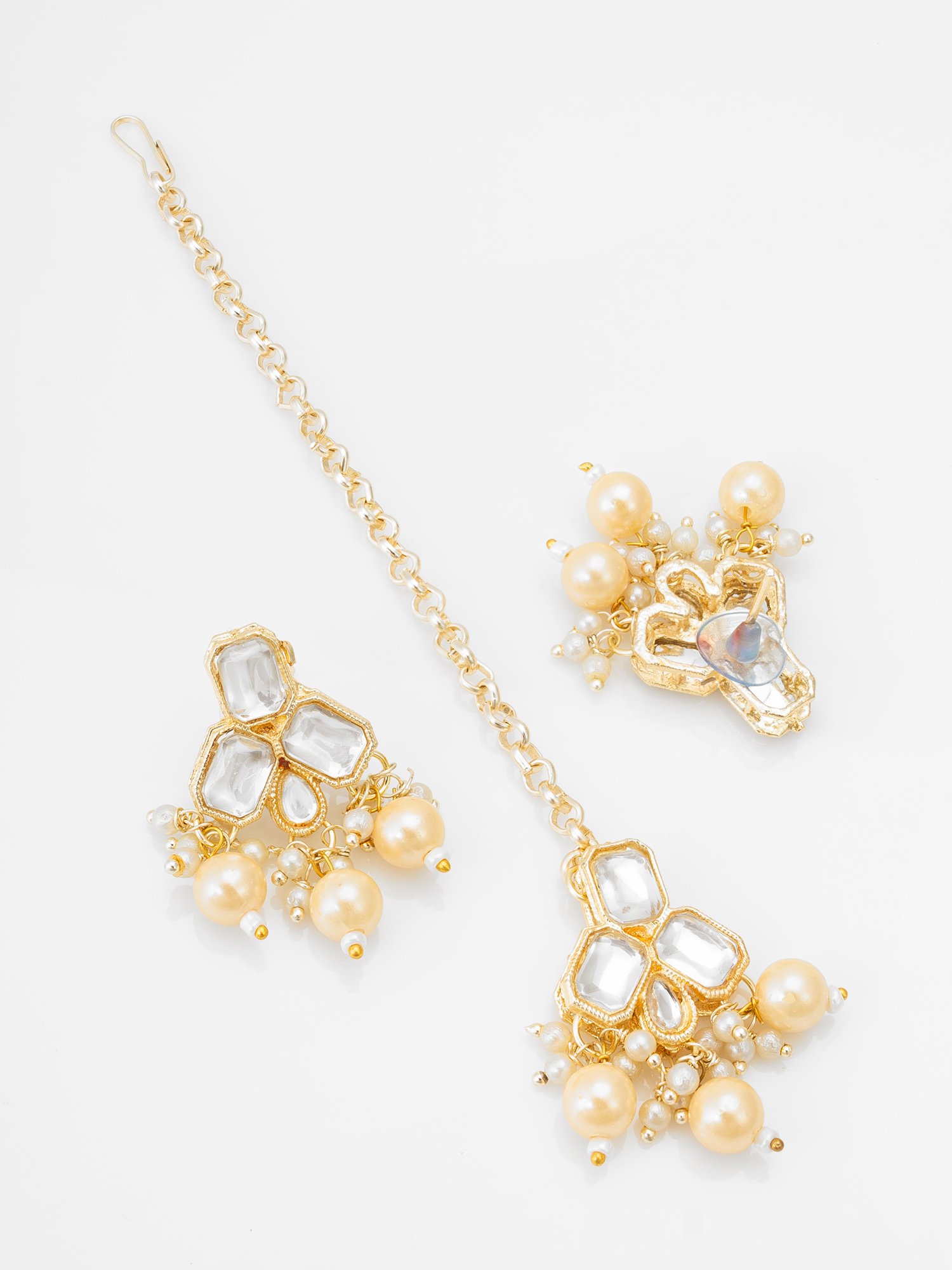 Golden Luxe Necklace Set – A Statement of Pure Elegance