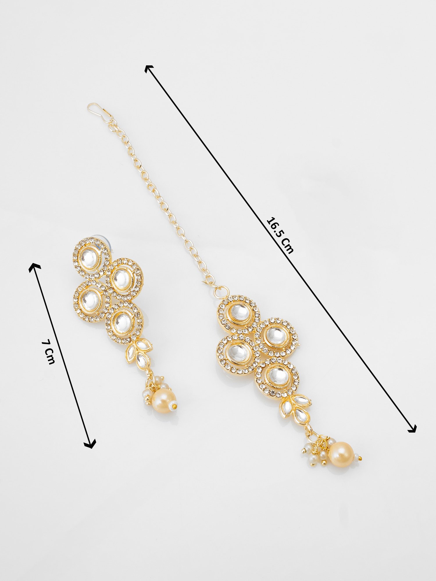 Golden Bliss Necklace Set – A Touch of Class for Every Moment