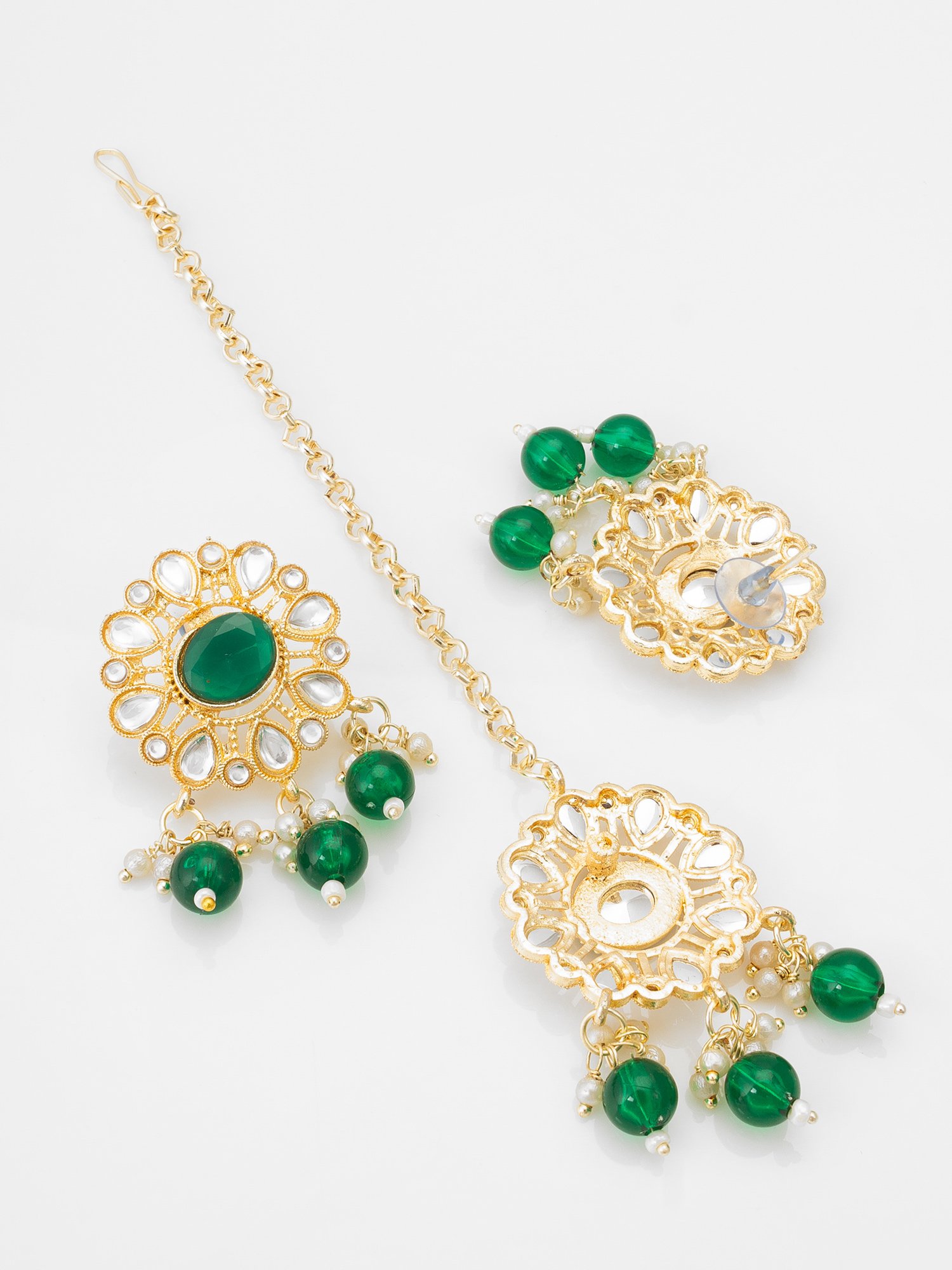 Golden Opulence Necklace Set – Luxury That Shines