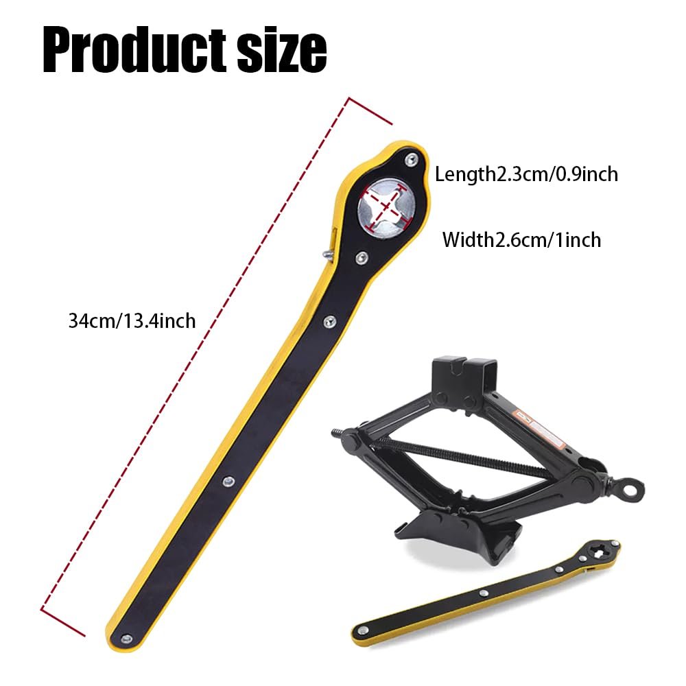 Universal Car Ratchet Wrench with Accessories – Durable Multi-Function Tool for Cars