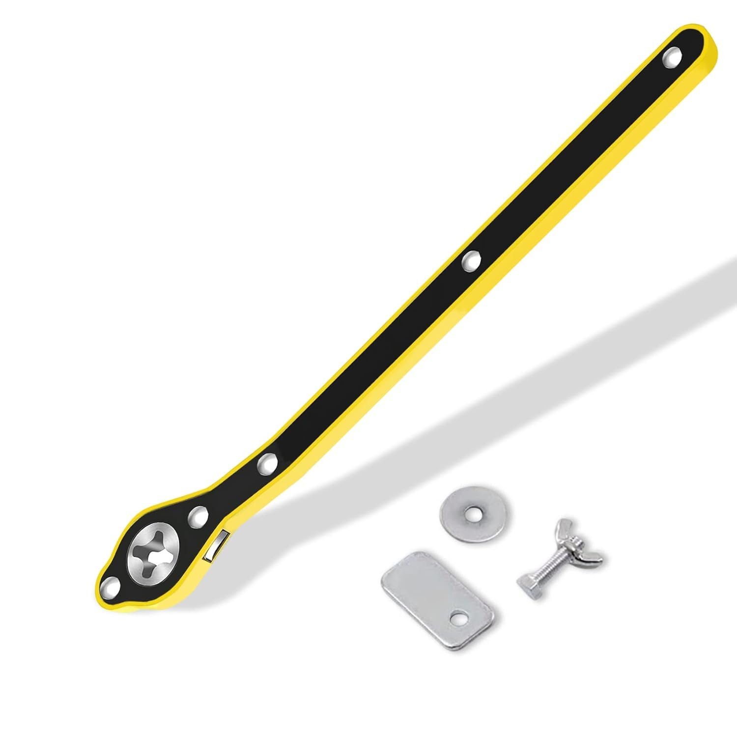 Universal Car Ratchet Wrench with Accessories – Durable Multi-Function Tool for Cars