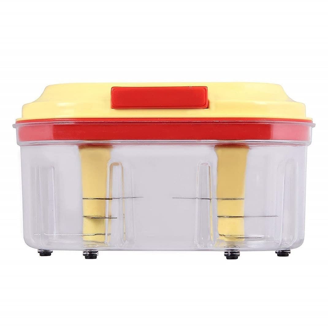 Twin Chopper ? Multi-Purpose Vegetable and Fruit Chopper for Quick and Efficient Food Preparation


