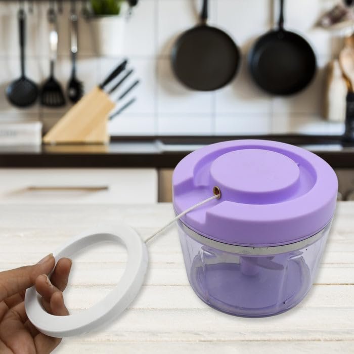 500 ML Quick Chopper ? Efficient Vegetable and Food Chopper for Fast Meal Prep

