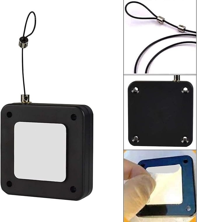 Punch-Free Automatic Door Closer ? No Drill Hydraulic Door Closer with Steel Wire Rope for Home, Office & Bathroom ? Self-Closing Device for Light to Medium Doors