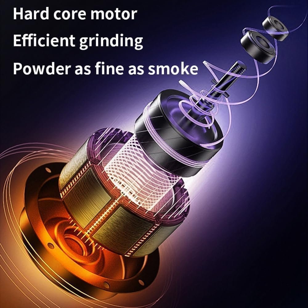 Manual Coffee Grinder with Handle ? Portable Hand Crank Coffee Bean Grinder, Adjustable Ceramic Burr for Espresso, French Press, Drip & Travel Use