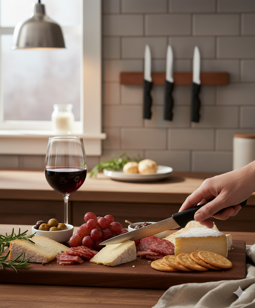 ABC Knife 1 Piece, Stainless Steel Kitchen Knife for Cutting, Chopping, Slicing, Durable Sharp Blade for Home and Professional Use